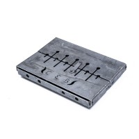 Мангал чемодан раскладной 3 мм на 6 шампуров