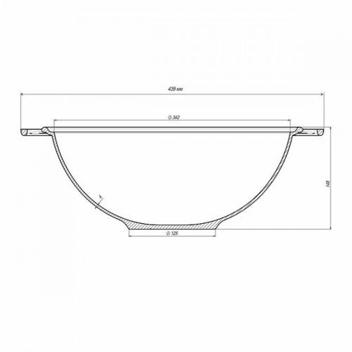 Казан чугунный с крышкой сковородой 15л гриль узбекский Maysternya