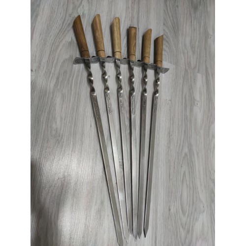 Шампур для мангалу Шпага 3 мм 60 см 1 шт.