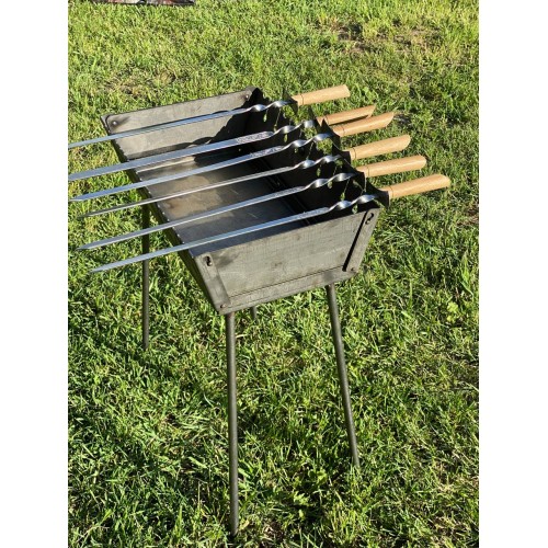 Шампур для мангалу Шпага 3 мм 60 см 1 шт.