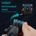 Машинка для стрижки VGR V-887C BLACK – 9000 об/хв, LED-дисплей, 6 насадок, до 250 хв роботи