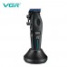 Машинка для стрижки VGR V-887C BLACK – 9000 об/хв, LED-дисплей, 6 насадок, до 250 хв роботи