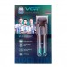 Машинка для стрижки VGR V-013 BLUE – 6500 об/хв, LED-дисплей, 8 насадок, до 60 хв роботим