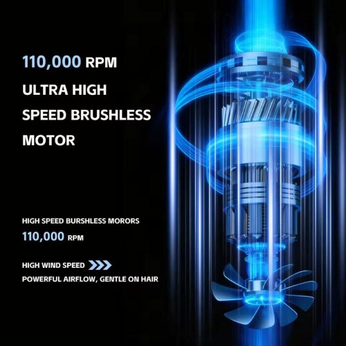Професійний фен для волосся VGR V-640HD із BLDC-мотором та іонізацією