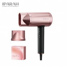Побутовий фен для волосся IPARAH P-300P PINK 1600W з іонізацією та флаконом ефірної олії