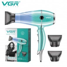 Професійний фен для волосся VGR V-452 2000-2400W з AC-мотором та 2 насадками