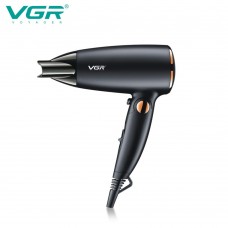 Компактний дорожній фен VGR V-439 1200-1600W з іонізацією та складаною ручкою