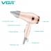 Компактний складаний фен для волосся VGR V-432 PINK (1000 Вт)