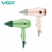Компактний складаний фен для волосся VGR V-432 GREEN (1000 Вт)