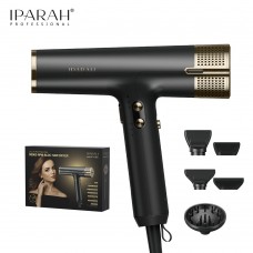 Професійний фен IPARAH P-390G BLACK – AC-мотор, іонізація, 4 режими обдуву та температури