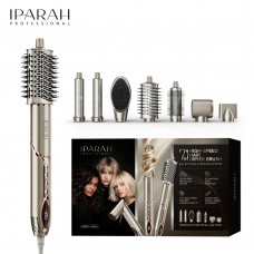 Фен-стайлер IPARAH 7 в 1 P-510G SILVER (1400W, 105 000 RPM)