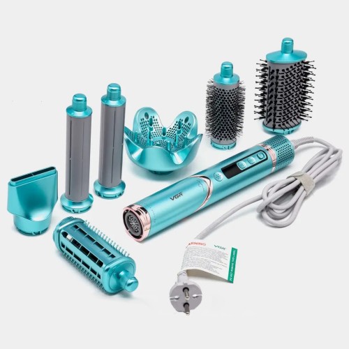 Фен-стайлер VGR 7 в 1 V-477 GREEN Professional