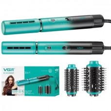 Фен-стайлер VGR 3 в 1 V-489 GREEN Professional (1100-1300 Вт, 3 насадки)