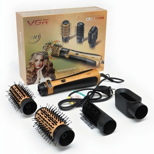 Фен-стайлер VGR 4 в 1 V-495 GOLD