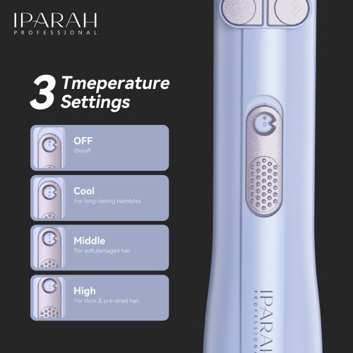 Фен-стайлер IPARAH 2 в 1 P-269B DARK BLUE Фен-стайлер IPARAH 2 в 1 P-269B DARK BLUE